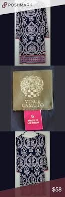 Vince Camuto Dress Vince Camuto Womens Shift Dress Size 6