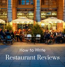 Check spelling or type a new query. How To Write A Restaurant Review 10 Tips Plus Examples Owlcation