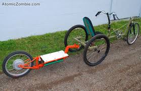 The Cyclebully Electric Assist Trailer Trike Motorcycle Trike Bicycle