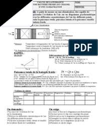 Cliquez ok pour valider le bilan de puissance. Calcul Puissance D Une Batterie Froide