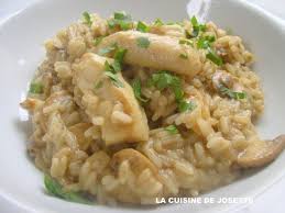 Recette Risotto De Poulet Aux Champignons Notee 4 5 Recette Risotto Risotto Poulet Poulet Aux Champignons