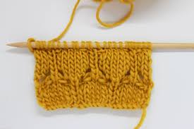 Knit a stitch but don't slip it off the left needle. How To Knit Hexagon Lace Stitch The Blog Us Uk