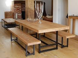 24 Totally Inviting Rustic Dining Room Designs Page 5 Of 5 In 2020 Dining Table With Bench Wood Dining Table Butcher Block Dining Table