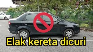 Paling penting masa nak beli tayar. Cara Jimat Elak Kereta Di Curi Youtube