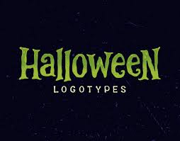 Halloween Logotypes Cute Logo Logos Letter Logo