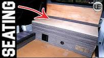 Simple DIY VAN BUILD bench seat You Can Do