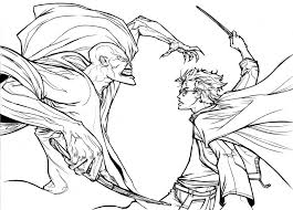 Harry Potter Ausmalbilder Frisch Lord Voldemort Vs Harry Potter Free Coloring Page Harry Potter Harry Potter Ausmalbilder Harry Potter Voldemort Ausmalbilder