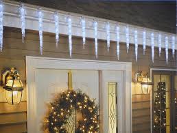 Amazonsmile Ge 20 Count 100 Led Twinkling Ice Crystal Icicle Set Crystal White Gateway Icicle Christmas Lights Icicle Lights Outdoor Icicle Lights