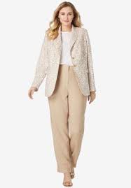 Looking for a classic weekend outfit? Women S Plus Size Suits Separates Jessica London