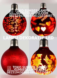 Lampu ini ketika menyala setara dengan 50w keunggulan lampu jenis ini dapat diredupkan. Jual Bola Lampu Led Dekoratif Aneka Model Laser Teksture Bulb Sumber Lampu Sumberlampu Com