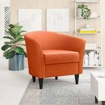 Check out our orange accent chair selection for the very best in unique or custom, handmade pieces from our chairs & ottomans shops. Orange Accent Chairs You Ll Love In 2021 Wayfair