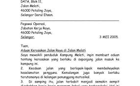 Contoh Surat Rasmi Lawatan Ke Balai Bomba Surat Pp Cuitan Dokter