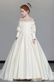 Off Shoulder Birthday Party Dresses For Adults Cold Shoulder Ball Giown Ivory Flower Girl Dress From Sugerdress In 2020 Wedding Dresses For Girls Ivory Flower Girl Dresses Little Girl Wedding Dresses