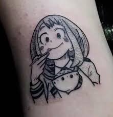 My Hungry Ochako Uraraka Tattoo Hero Tattoo Anime Tattoos Geek Tattoo
