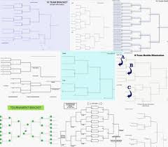 Double Elimination Bracket Definition With 12 Printable