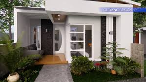 20 kumpulan desain denah rumah minimalis terbaru. Terletak Di Perkampungan Desain Rumah Type 60 Ini Mewah Banget Rumah123 Com