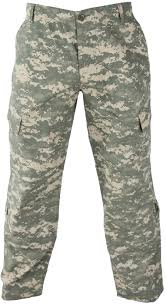 Army Combat Uniform Acu Trousers Size Chart 0 00 Burns