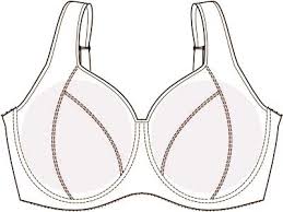 Bra clipart sewing pattern clipart sewing clipart. 7 Best Bra Cup Pattern Printable Printablee Com
