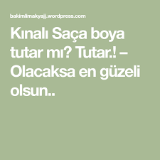 Kinali Saca Boya Tutar Mi Tutar Sac Kuaforler
