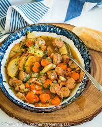 irish sausage and potato soup for dutch