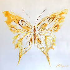 Maybe you would like to learn more about one of these? Yellow Butterfly Boundlessly Appealing Butterfly Yellow Abstract Art Watercolor Painting Painting By Marina Skromova Saatchi Art