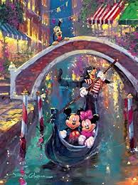Get them now & enjoy! 3377 4 Ceaco Ceaco Disneys Moonlight In Venice Puzzle 1000 Pieces Games Jigsaw Puzzles Toys Games Innovatordiaries Com