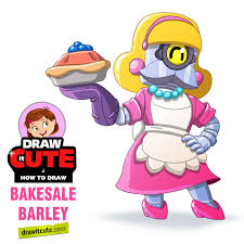 Some shoot great, while others are good at melee. How To Draw Bakesale Barley Brawl Stars Drawingtutorial Howtodraw Drawings Tutorial Fanart Brawlstars Brawl Stars Star Coloring Pages