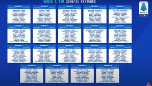 Lo ha deciso il giudice sportivo della serie a gianpaolo tosel. Serie A Il Calendario Completo Della Stagione 2020 21 Foto Ilovepalermocalcio