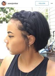 Hey ladies, if you have dark base colored hair, we are here totally attractive suggestions of short haircuts with black hair! Pin By Amaryllis W On Hair Relaxed Hair Natural Hair Styles Short Natural Hair Styles