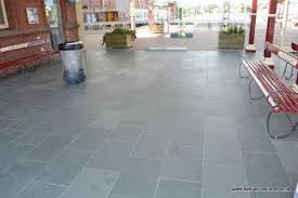 Almost all man made tiles are all gauged and are all uniform in thickness, most natural stone tiles are also gauged, but some are not, as is the case with this large format slate tile. Brazilian Grey Green Natural Slate Floor And Wall Tile Best Price Stone