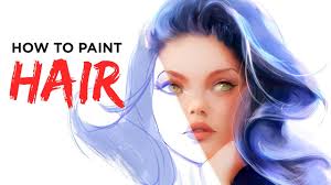 Feel free to post tutorials, tips, questions, articles, news, making ofs, anything that will be interesting to professional digital artists. How To Paint Hair Digital Painting Tutorial Youtube
