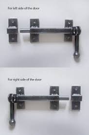 Industrial Handcrafted Barn Door Latch For Craft Supplies Rustic Steel Door Equipment Gate Lock Padlock Wrought Door Hardware Iron Locks In 2020