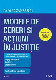 Anulare titlu proprietate, sentinta civila nr. Modele De Cereri Si Actiuni In Justitie Vlad Zamfirescu