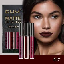 DNM 3Pcs Dark Purple Red Rose pink Matte Liquid Lipstick Sets for Black  Women Matte Matt Lipstick Lip Stain Long Lasting Waterproof 24, labial mate  larga duracion 24 labiales mate (A-Set11, Pack