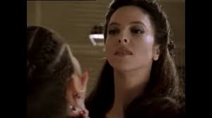 The enigmatic shape on top of her hat is a mystery to all. Kendra The Vampire Slayer Vs Drusilla Juliet Landau Youtube