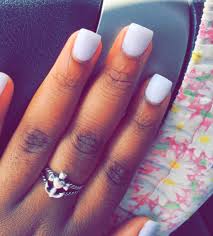 Square and squoval acrylic nails take practice to perfect, you will need step by step instructions and training do apply them well. Square Medium Short Acrylic Nails Novocom Top
