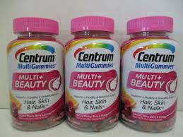 3 Centrum Multi Beauty Vitamins Hair Skin Nails 90 Gummies Ech Exp 6 19 Mn 851 Vitamins For Healthy Hair Beauty Vitamins Hair Vitamins