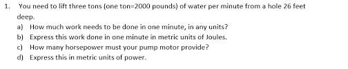 Please perform calculations to convert ounces, pints, quarts, gallons and tons, to pounds, using this table as a guide. Solved 1 You Need To Lift Three Tons One Ton 2000 Pound Chegg Com