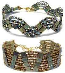 Around The Beading Table New Pattern Uploaded Tila Curve Bracelets Beaded Jewelry Bracelet Patterns Beaded Bracelets