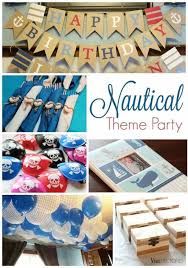 Add some knots in a white rope to the cushions. Nautical Theme Party Ideas Viva Veltoro