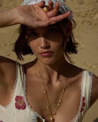 New campaign for @caroujewellery with the gorgeous @nat_kelly Shot by  @justfilm_ Hair and makeup by me @the_conciergeagency