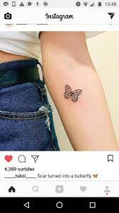 Tatuagem Borboleta Basic Tattoos Dainty Tattoos Trendy Tattoos