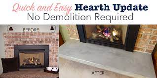 We did not find results for: Updating Fireplace Hearth No Demolition Required Single Girl S Diy