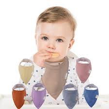 Baby Bibs SUPNFOX 10 Pack Absorbent Dribble Bibs, Cotton Soft For Feeding  And Drooling, Adjustable Unisex Bibs For Baby Girls And Boys Fit For  Newborn White Bibs