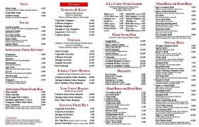 Fuji chinese food milford ct. Menu Of Mt Fuji In Milford De 19963