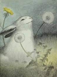 Rabbit Rabbit Rabbit Rabbit Illustration Bunny Art Garth Williams