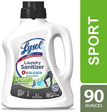 Amazon Com Lysol Laundry Sanitizer Additive Sport 90 Oz Malodor Control Technology Bacteria Causing Odor Eliminator In 2020 Lysol Sanitizing Dishwasher Sanitizer