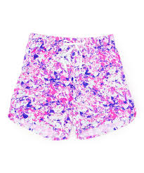 Purple Pink Abstract Hello Mello Lounge Shorts Products