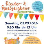 Kleider- und Spielzeugbasar im Innerstetal