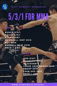 More of a template than a strict program, many variations of 5/3/1 exist. 531 Mma Template Mma Workout Workout Routine Mma Workout Routine